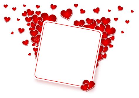 Love Heart Frame Png Image For Free Download