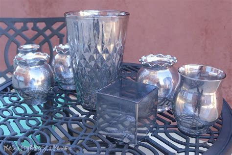How To Diy Mercury Glass With Spray Paint The Crafty Blog Stalker