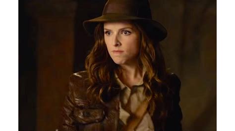 Download Hollywood Actress Anna Kendrick Indiana Jones Wallpaper