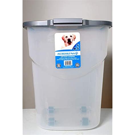 Amazon's choice for dog food container 50 lb. Incredible Solutions 95400 Pet Food, 50 lb -- To view ...