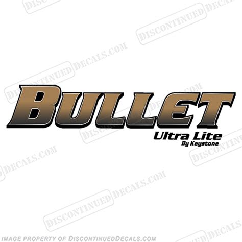 Bullet Ultra Lite By Keystone Rv Decals Set Of 2
