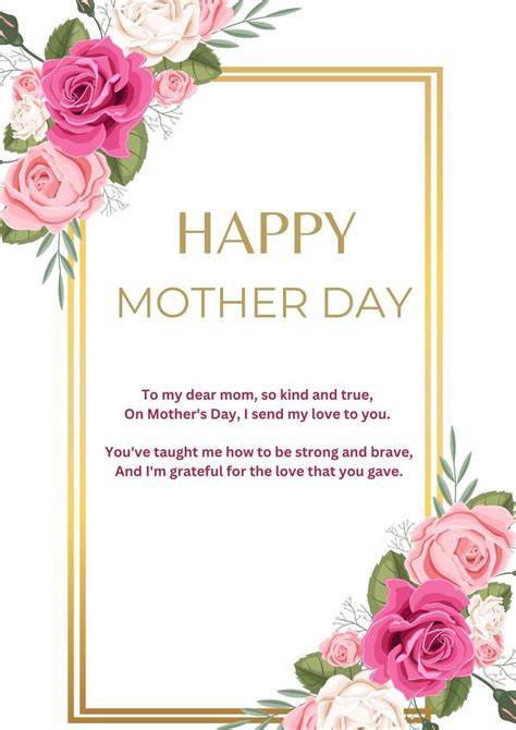 25 Mothers Day Love Poems 2023 To Make Your Mom Emotional In 2023