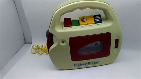 Fisher Price Cassette Player 3800 Youtube