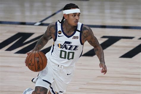 Jordan Clarkson Explodes With 30 Jazz Stops Spurs Anew Frontpageph