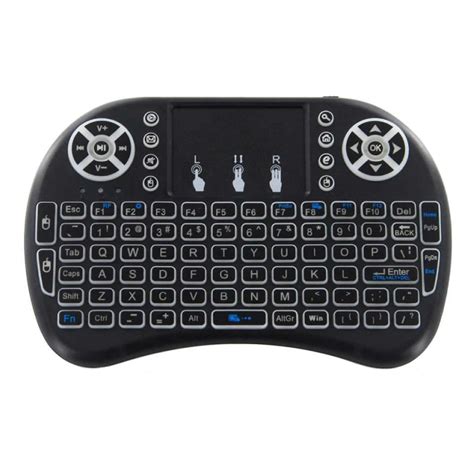 Tastatura Wireless Iluminata Cu Touchpad 24ghz Emagro