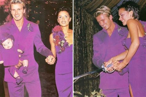 victoria and david beckham share wedding photos in sweet tribute to each other on valentine s