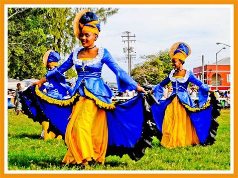 barbados traditional clothing barbadian dancers in traditional dress flickr photo