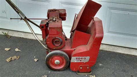 Really Old Toro Ss Late 50s Snowblower Forum