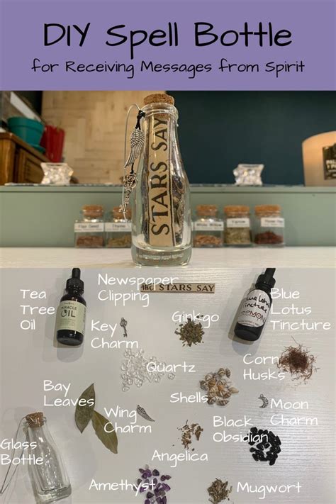 Easy Diy Spell Bottles Jar Spells Witch Diy Witch Bottles