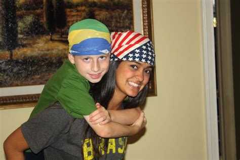 Brazilian Au Pair With American Host Son Au Pair In America Kid
