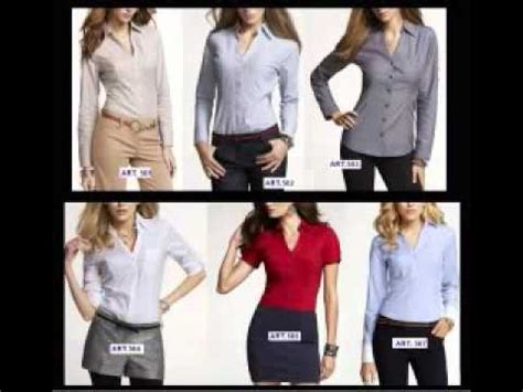 UNIFORMES PARA OFICINAS PRIMAVERA VERANO - YouTube