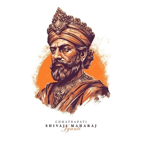 Premium Vector Vector Illustration Of Chhatrapati Shivaji Maharaj