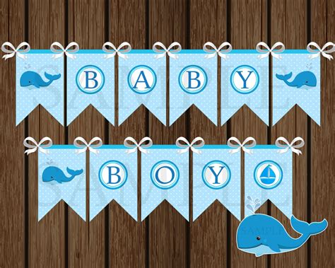 Baby Shower Banner Template