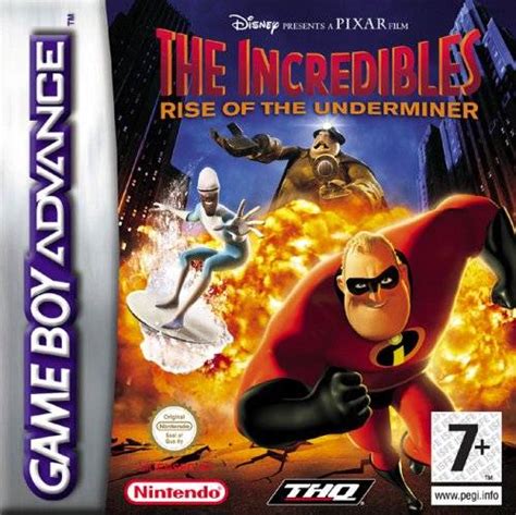 Disneypixar The Incredibles Rise Of The Underminer Box Shot For Game