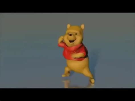 Winnie The Pooh Dancing To Lady Gagas Bad Romance Meme Free