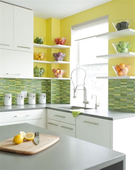 50 Bright Green And Yellow Kitchen Designs Digsdigs