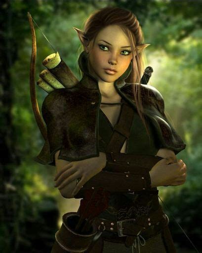 Image Result For Female Wood Elf Elder Scrolls Drawings Elf Warrior