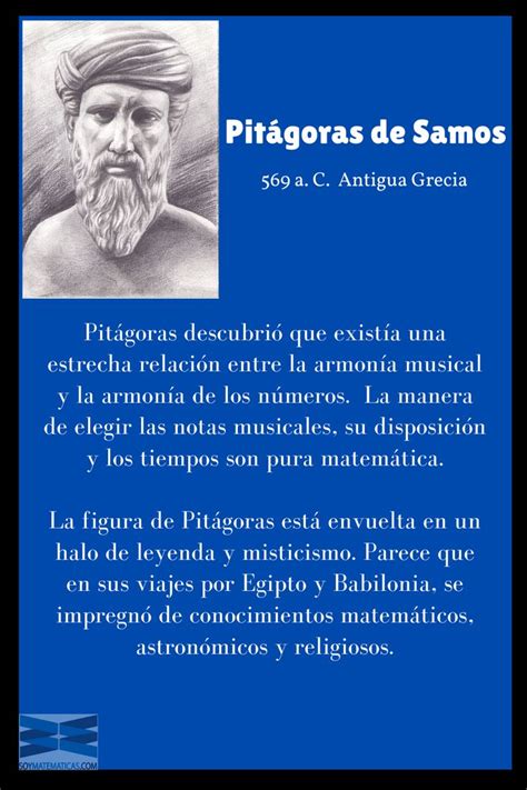 Pitágoras Pitagoras De Samos Grecia Antigua Notas Musicales
