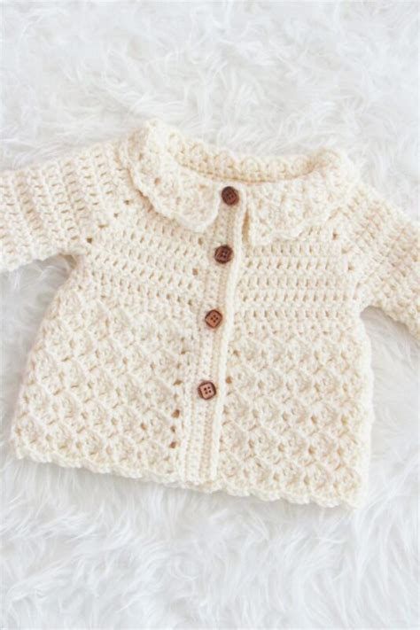 Free Crochet Pattern For Baby Cardigan Crochet Dreamz 2022