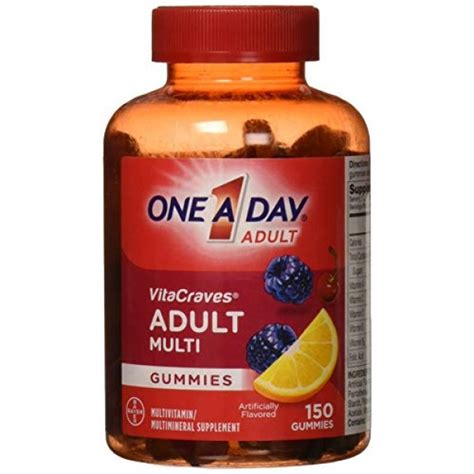 One A Day Vitacraves Adult Multivitamin Gummies 150 Ct
