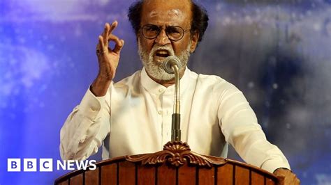 Rajinikanth Anger After Actor Justifies Deadly Police Firing Bbc News