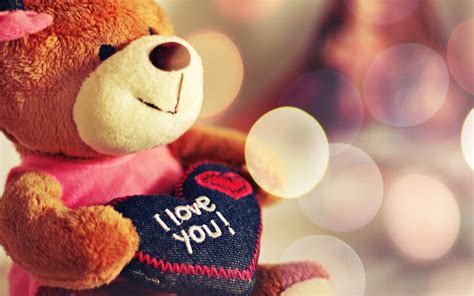 I Love You Teddy Bear Wallpapers Hd Wallpapers Id 11368