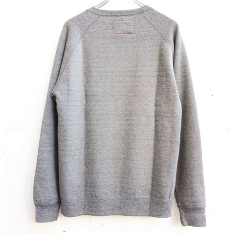 Square Lv Skull Crew Neck Sweat Gray Cracklimb Newfunk Store