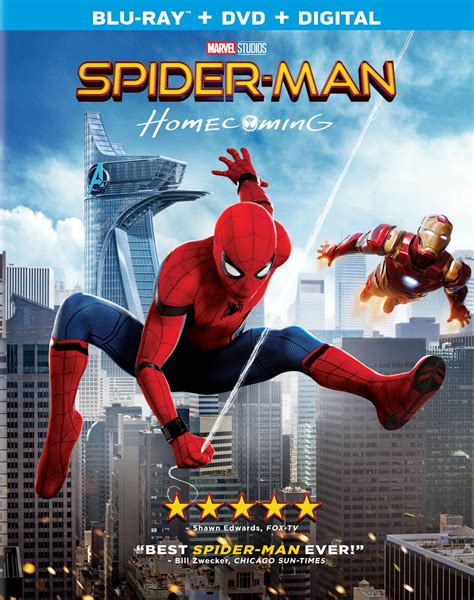 Spider Man Homecoming Includes Digital Copy Blu Ray DVD Best Buy