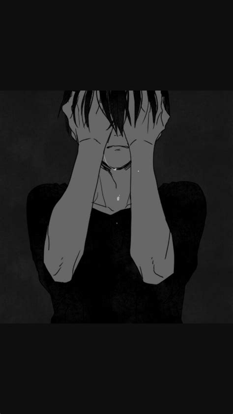 Sad Boy Depressed Anime Pic Sad Anime Guy Wallpapers Top Free Sad