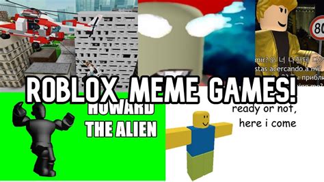 Roblox Meme Games Youtube