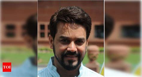 bjp mp and bcci chief anurag thakur to join territorial army india news times of india
