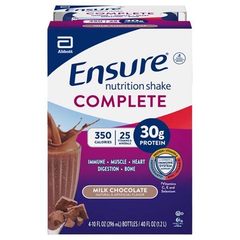 Save On Ensure Complete Nutrition Shake Milk Chocolate Pk Order