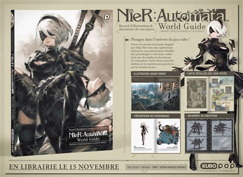 Nier Automata World Guide Un Artbook En Hommage Au Jeu Geek Tribes