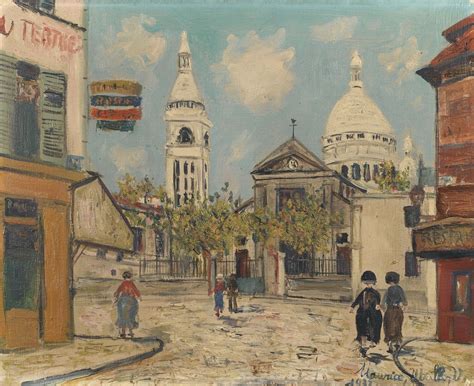 Maurice Utrillo Paris Painting Paris Painting Spanish Art