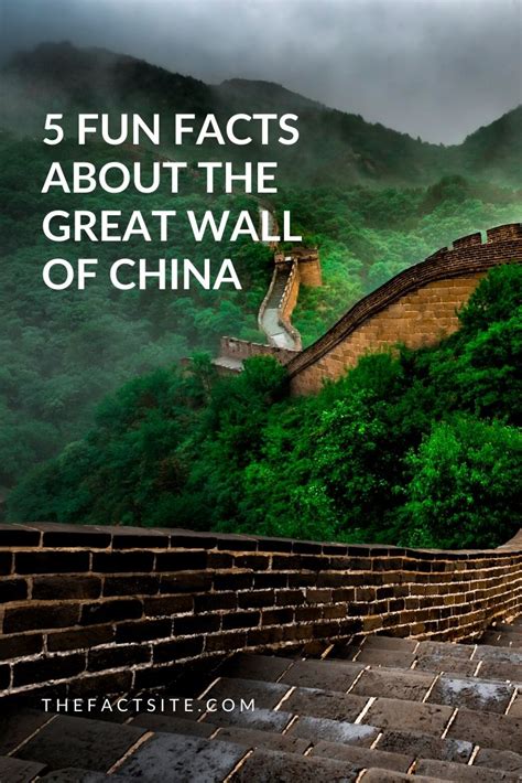 5 Fun Facts About The Great Wall Of China The Fact Site