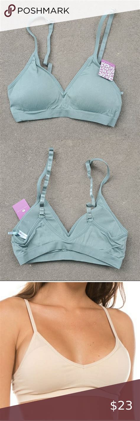 Dusty Teal Convertible V Neck Seamless Bralette These Are Great
