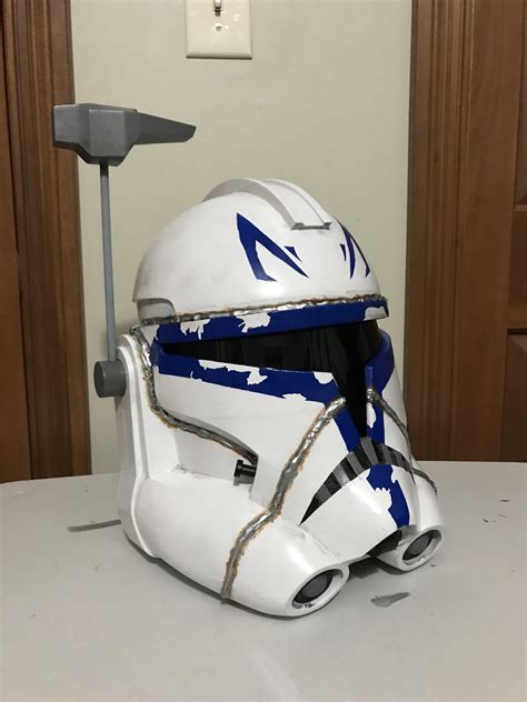 Finished My 3d Printed Captain Rex Helmet Link To Full Progress