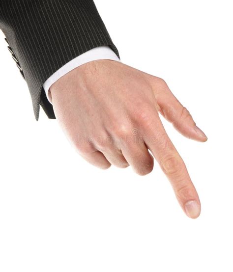 Pointing Hand Stock Photo Image Of Language Touch Businessman 35015938