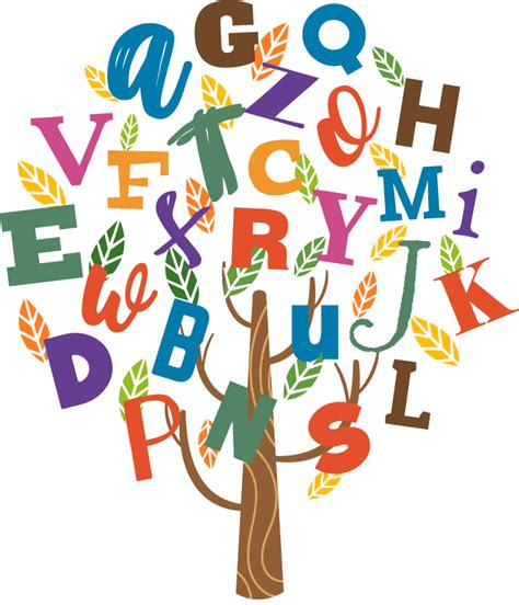 Alphabet Tree Sticker Tenstickers