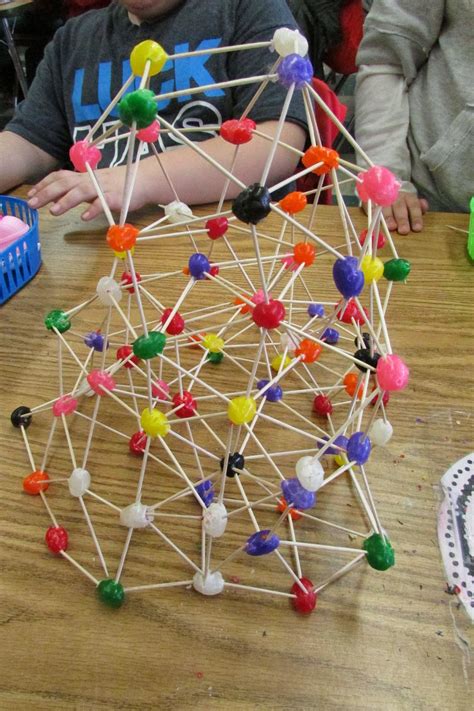 Cute little coffee shop with delicious homemade sweets! Growing a STEM Classroom: Geodesic Domes with Jelly Beans ...