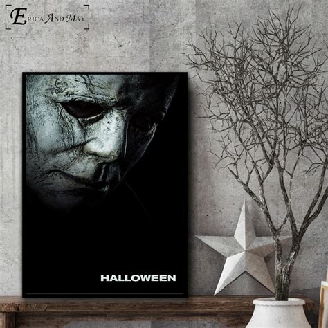 Michael Myers Halloween Horror Canvas Prints Modern