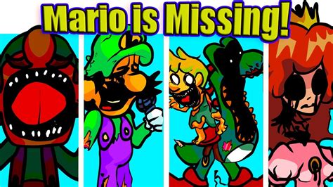 Friday Night Funkin Vs Mario Exe Mario Is Missing Fnf Mod Hardvs
