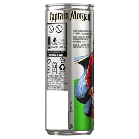 Captain Morgan White Rum Mojito Premix Ocado
