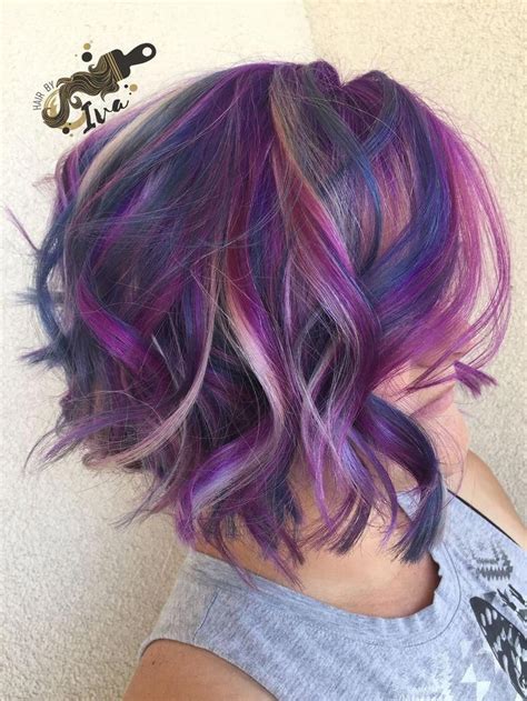 Maybe you would like to learn more about one of these? Stunning Purple Hair Color Styles #Color #Hair # ...