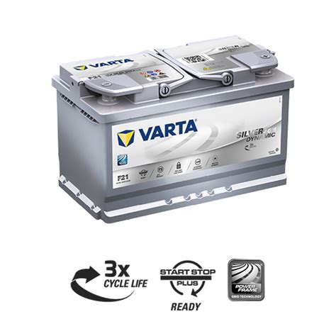 Varta F21 Vrla Agm 12v 80ah 800a Car Battery Fits Mercedes Benz