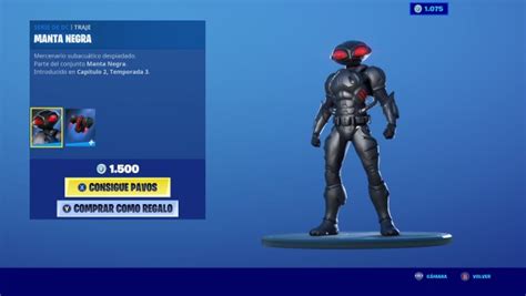 Fortnite Black Manta Skin Now Available Price And Content Video