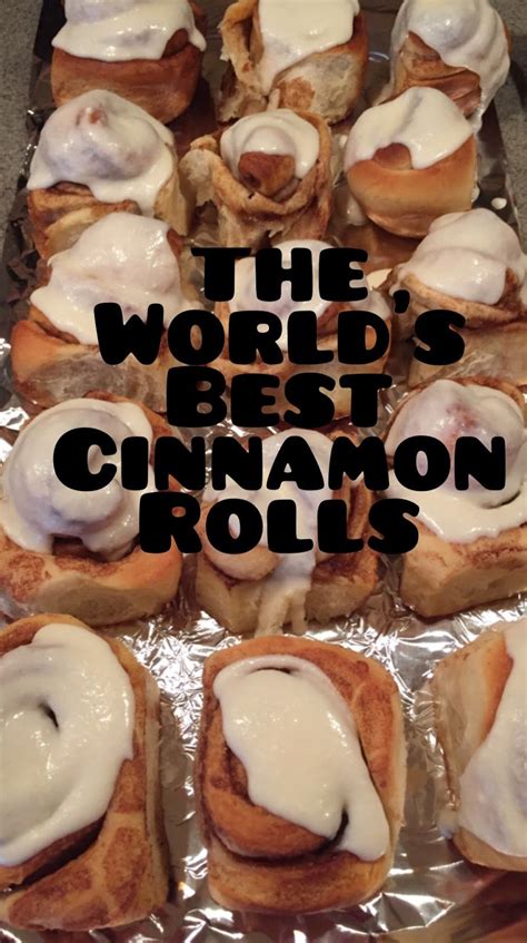 Meeshies World The Worlds Best Cinnamon Rolls Tasty Yummy Food