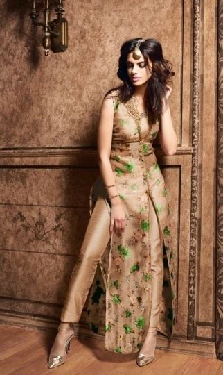 Latest 50 Golden Suits Designs For Women 2021 For Weddings And Parties