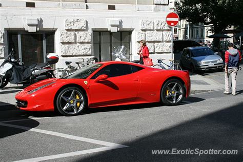 Ferrari 458 Italia Spotted In Geneva Switzerland On 09022015 Photo 2