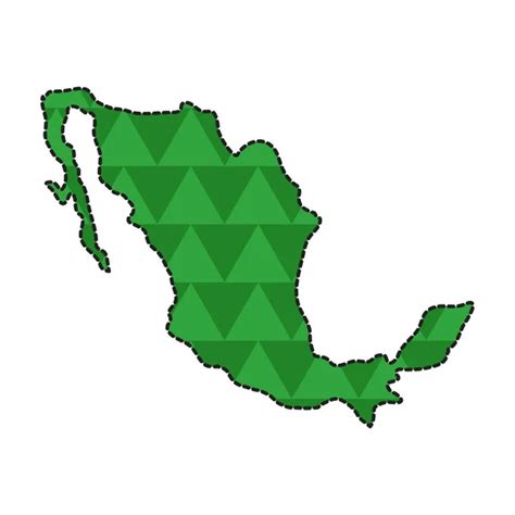 Mapa Mexico Isometrico Vector Art Stock Images Depositphotos